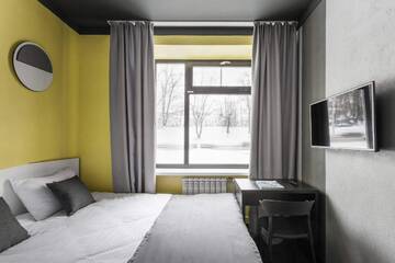 Фото номера Стандарт с двуспальной кроватью Отель GREENFEEL Vladimir г. Владимир 4